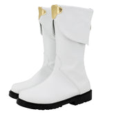 Honkai: Star Rail Yanqing Cosplay weiße Schuhe Steifel Halloween Karneval Outfits